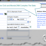 One Click CRM Data Entry