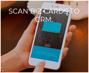 Scan Business Cards into CRM