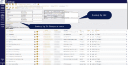 WiredContact Lookup Screen